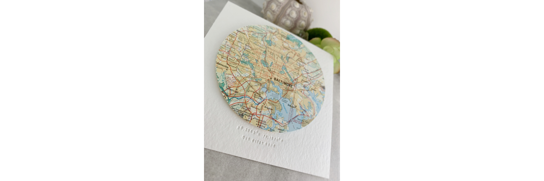 Vintage Map Wall Art