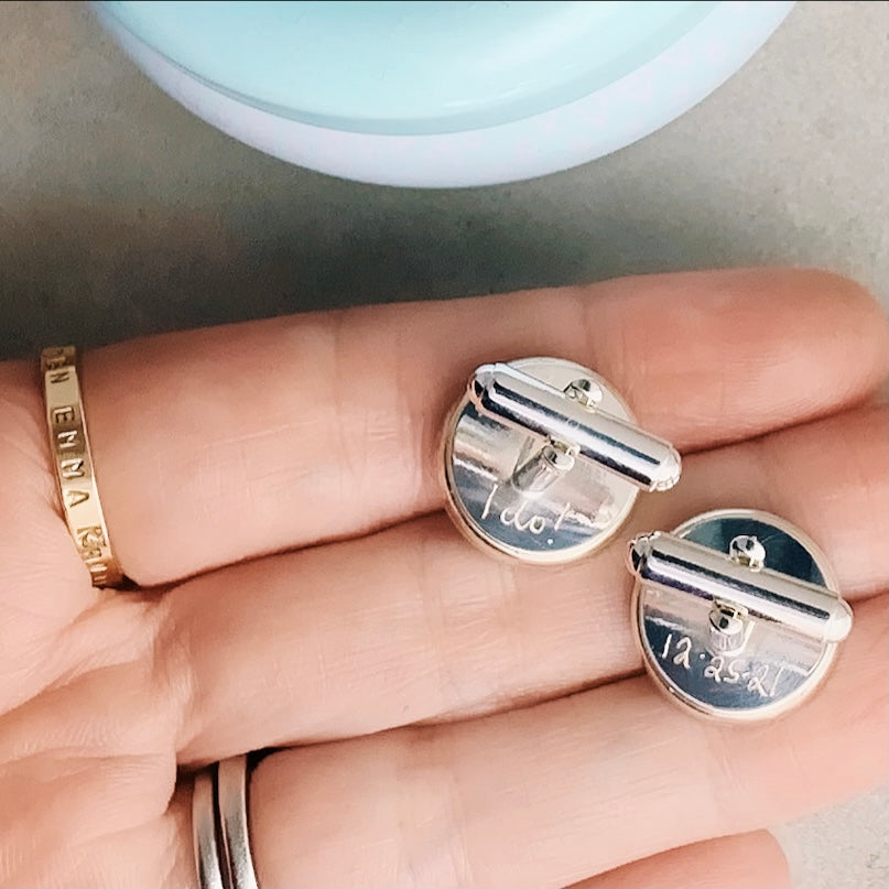 Handwritten Letter Cufflinks