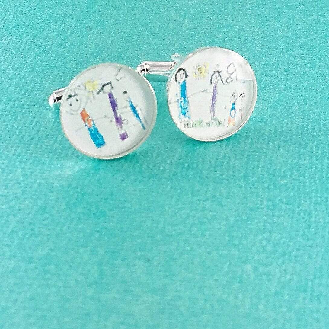 DLK Designs Kids Art Cufflinks