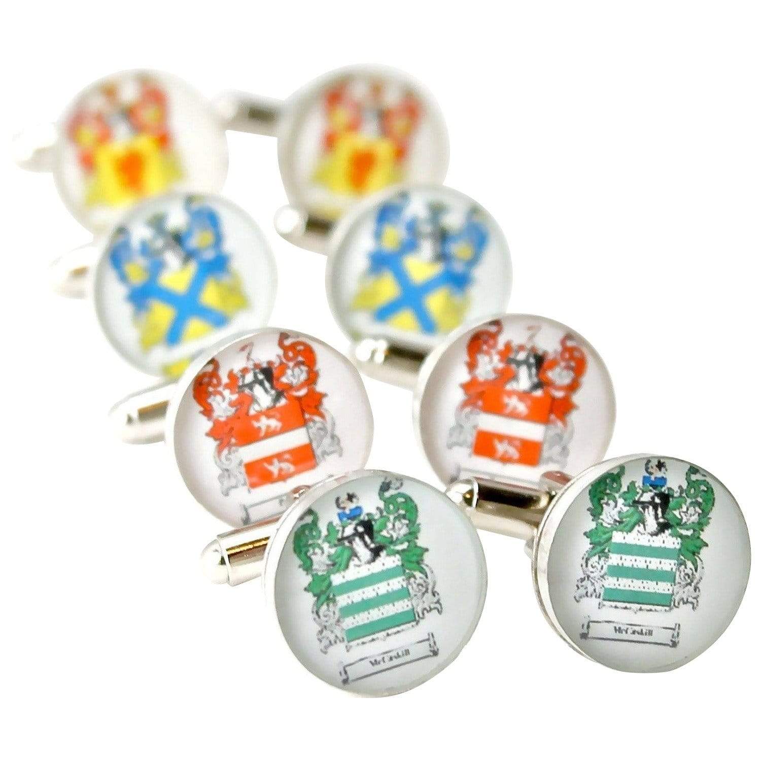 dlkdesigns Cufflinks Family Crests Cufflinks